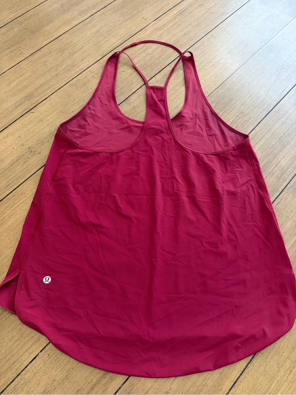 Lululemon Racerback Tank Top - Deep Raspberry - Picture 2 of 3
